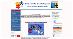 Desktop Screenshot of mg.bsd-selbsthilfe.de